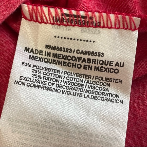 Nike MLB Texas Rangers Tank Large red baseball - Picture 6 of 9